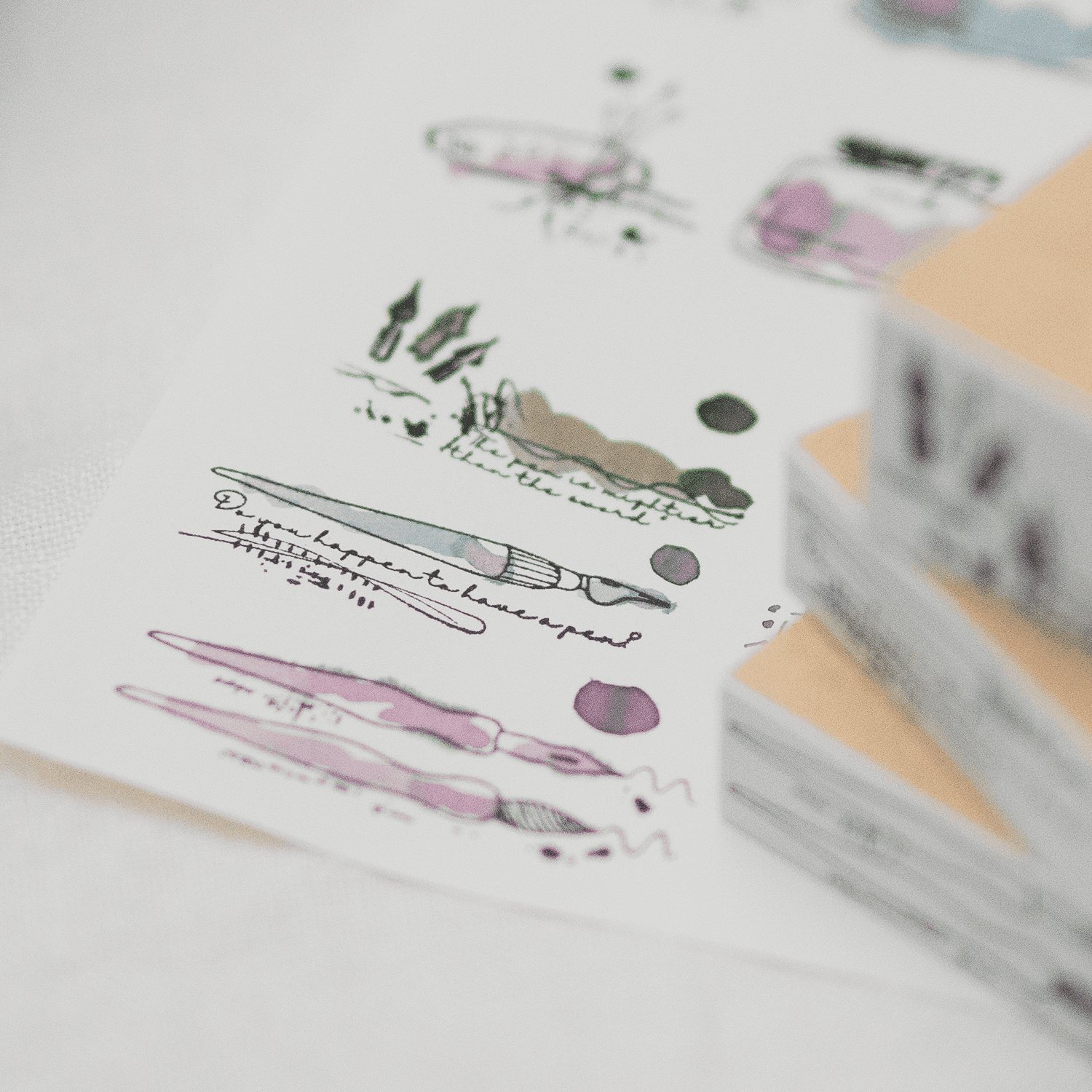 st24 スタンプ - つけペン - 画像 (2)