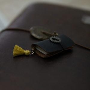 mn01 小さなトラベラーズノートとヴィンテージ風の箱