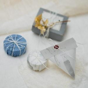 ito07 和紙の糸　生成