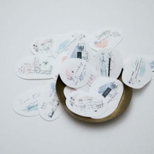 s-08 スタンプコレクション フレークシール