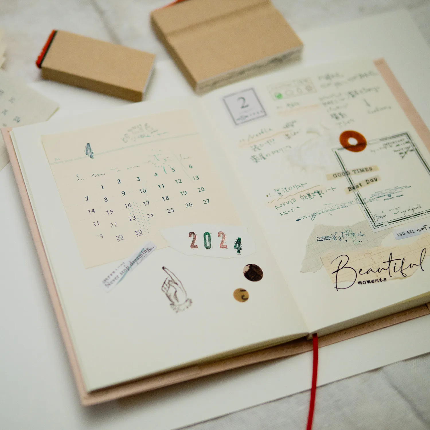 set04 カレンダー スタンプセット - 画像 (4)