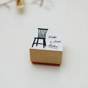 st87 スタンプ - 座って、リラックス