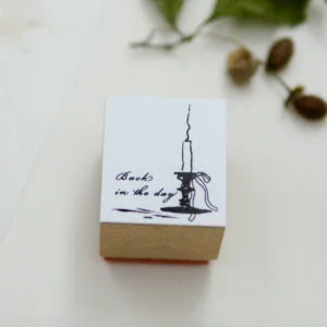 st105 スタンプ - テーブルキャンドル