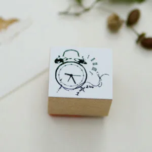 st103 スタンプ - 懐かしい時計