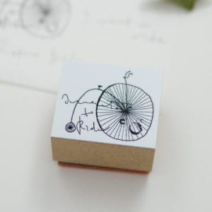 st102 スタンプ - レトロな乗り物