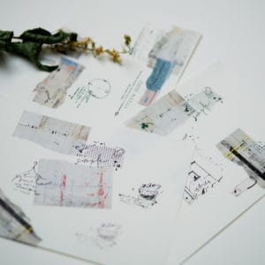 s-15 コラージュ紙　シールパック：エディション#2