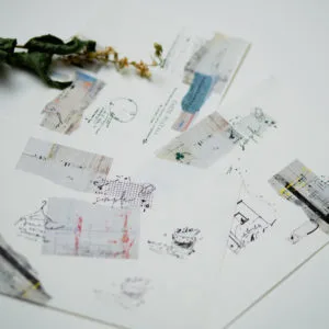 s-15 コラージュ紙　シールパック：エディション#2