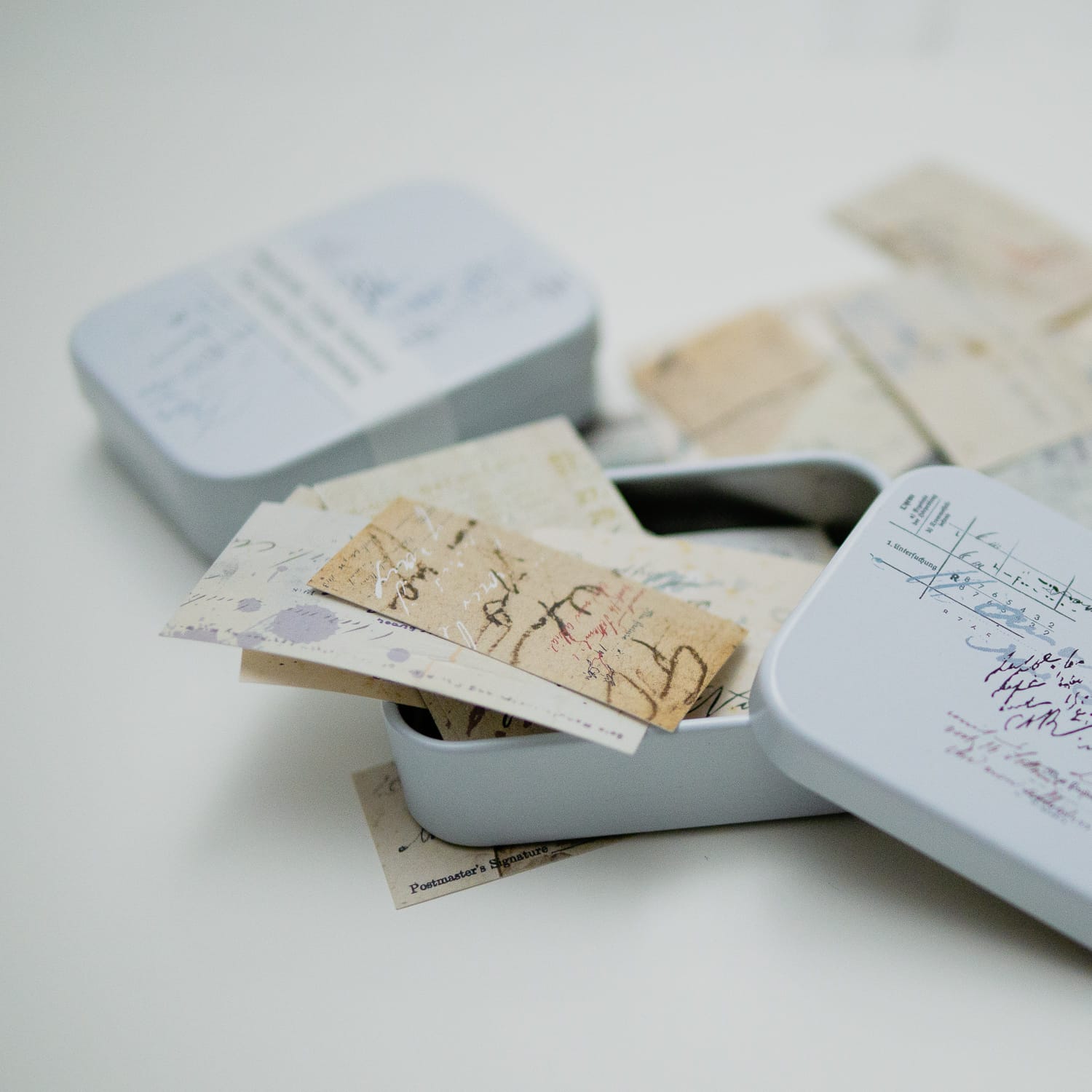 s-16 ヴィンテージ風シール(ミニ缶ケース付き) - 画像 (4)