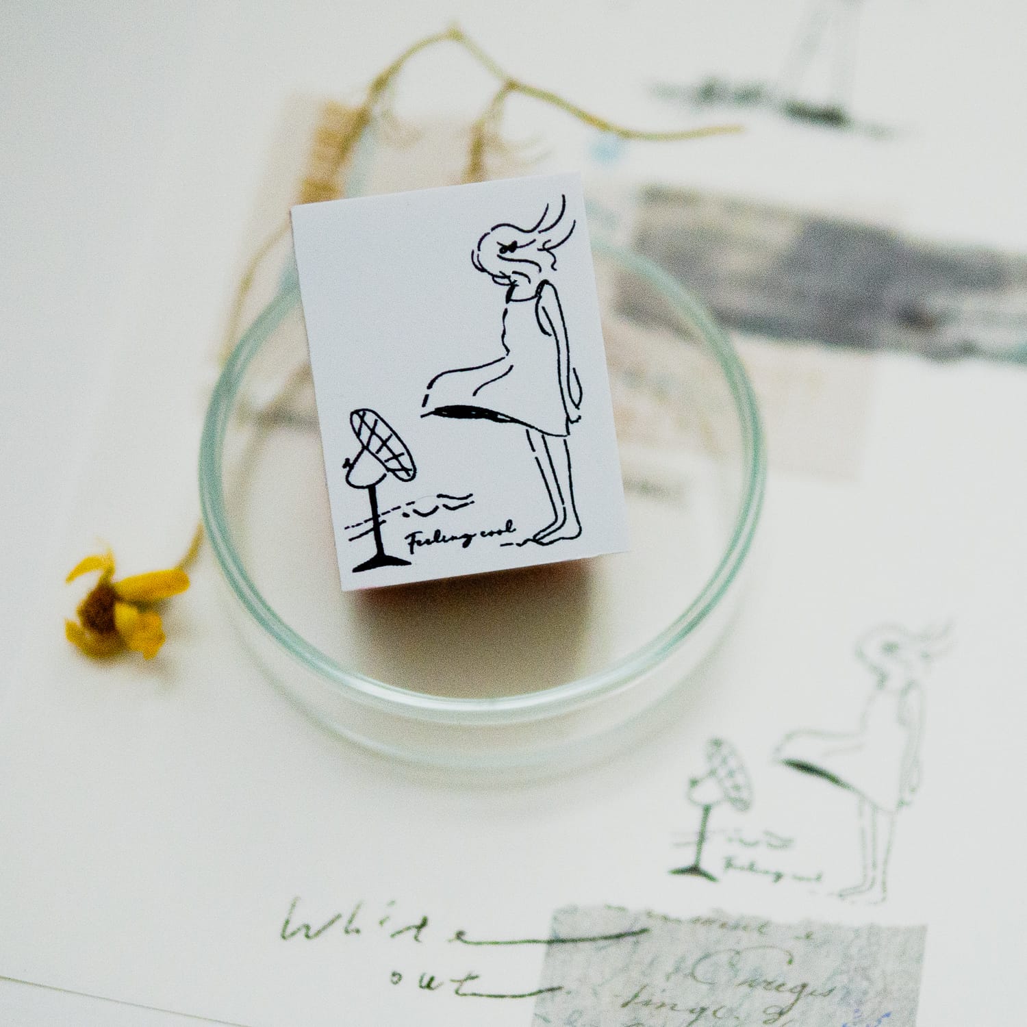 st114 スタンプ - Feeling cool