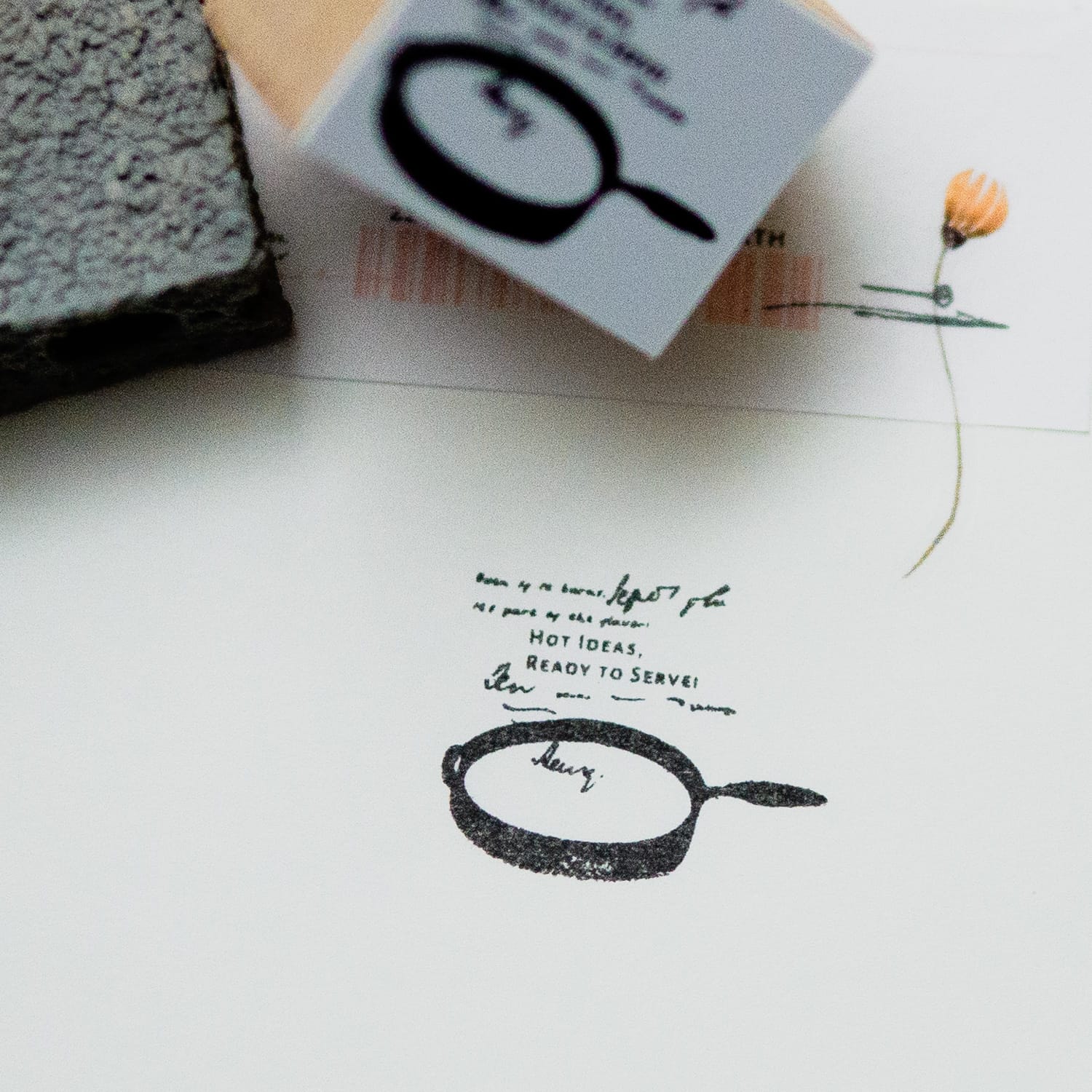 st119 スタンプ - 熱々のアイデア - 画像 (4)