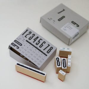 set11 カレンダー スタンプセット #02