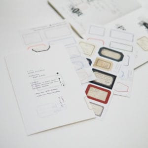 s-19　ラベルシールセット