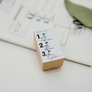 st124 スタンプ - List to..