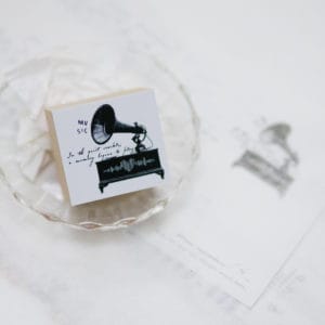 st128 スタンプ - 蓄音機 - gramo -