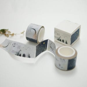 k-26 Moon Light　切手風ロール付箋